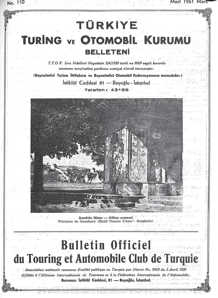 Panaya Kapulu  Efes’teki Meryem Ana Evi (1951)