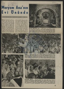 Meryem Ana’nın Evi Önünde