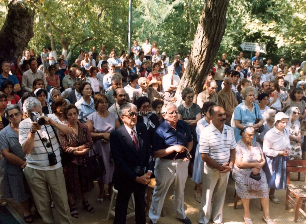 Efes'teki Meryem Ana Evi'nde 1970 ayin fotoğrafları #2 — 📸 Fotoğraf Arşivi — Meryem Ana Evi Efes, Selçuk